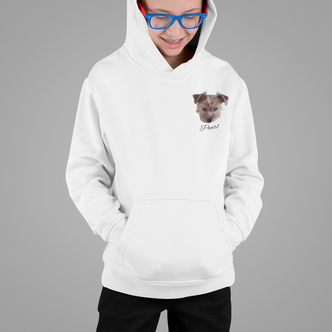 Personalized Youth Heavy Blend Hooded Sweatshirt1