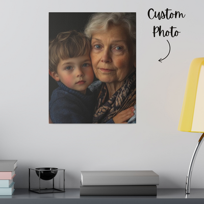 Photo Grandma Matte Canvas