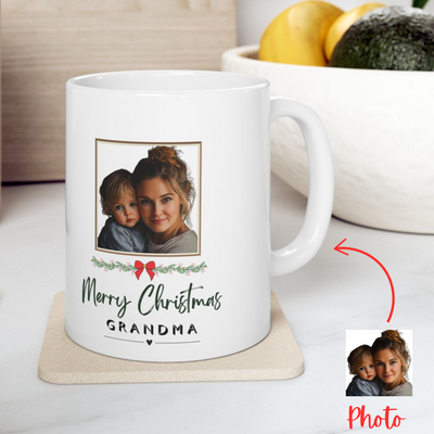Photo Mug, Grandma Gift 