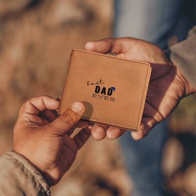Mens Wallet, Dad Gift