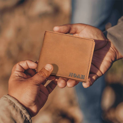 Mens Wallet, Personalized