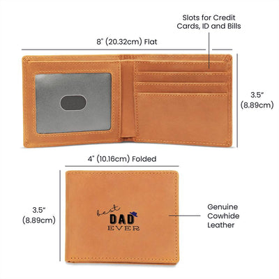 Mens Wallet, Dad Gift